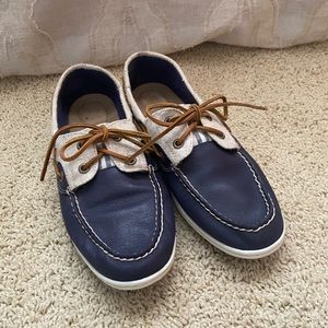 Sperry Top-Sider Women's 9M Koifish Casual Boat Shoes Blue Leather STS95791